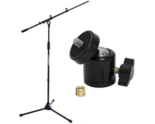 keepdrum Mikrofonständer keepdrum Mikrofonständer mit Kugelgelenk