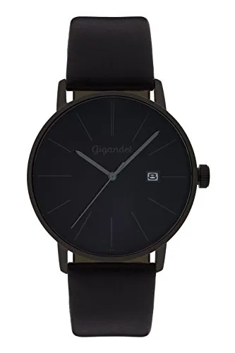 Gigandet Herren-Armbanduhr Minimalism G42-004 - Armbanduhren für Herren mit edlem Business-Look, robustem Edelstahlgehäuse und kratzfestem Mineralglas. Perfekt für Abendgarderobe und Alltag.