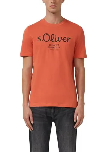 s.Oliver Baumwoll-T-Shirt mit Logo-Print von s.Oliver