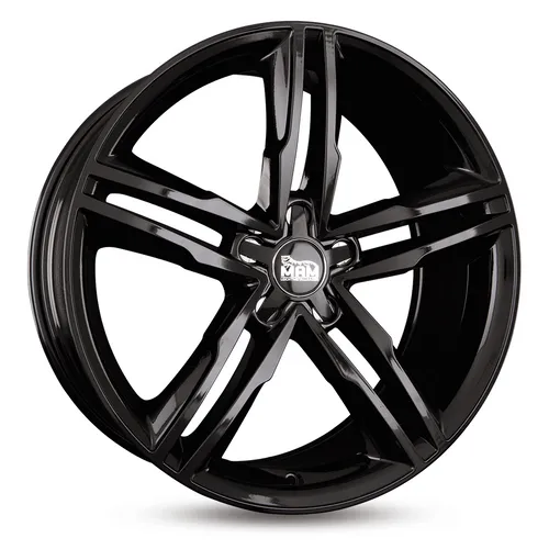 Zoll MAM A1 5x112 ET30 Alufelgen BLACK PAINTED 19 von MAM