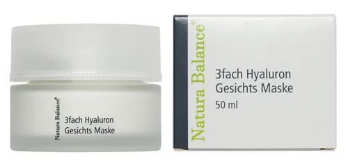 Natura Balance Gesichtspflege 3fach Hyaluron Gesicht Maske Hyaluronsäure 50ml Falten
