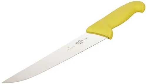 Victorinox, coltello da macellaio Fibrox, giallo, lunghezza: 23 cm, 5.5208.23