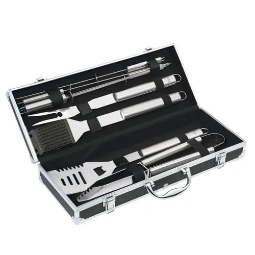 Küchenprofi BBQ Phoenix, 8-TLG. Grill Zubehör Set, Silber, 1069682808