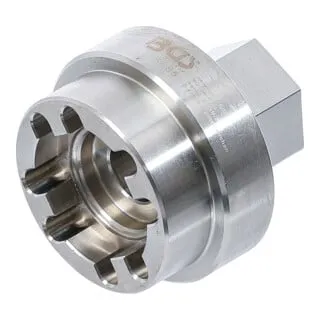 BGS Spezial-Einsatz für Ducati Nockenwellenradmuttern 24 mm - Motoreninstandsetzung, ideal für präzise Arbeiten an Ducati-Motoren mit einer Schlüsselweite von 19 mm und Außensechskant-Antriebsprofil.