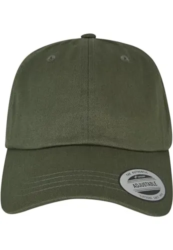Flexfit Unisex 6245CM-Low Profile Cotton Twill Kappe, Burnt Olive,Einheitsgröße