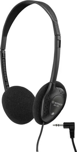 Monacor MD-302 On Ear Kopfhörer kabelgebunden