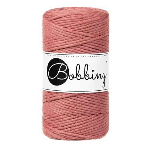 Bobbiny Bobbiny 3 mm Makramee Garn Regular 100 m Häkelwolle, 100 m (3 mm Baumwoll-Kordel), 320 g