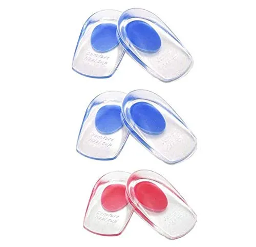 siismi der Räumungsverkauf! 3 Paar Geleinlagen Fersenstütze Achillessehne Heel, Fersenschale Unterstützung Pads für Plantarfasziitis (Männer)