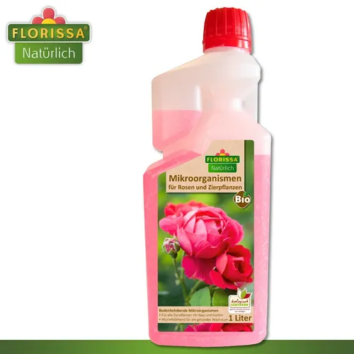 Florissa 1 l Mikroorganismen Rosen und Zierpflanzen Konzentrat Pflanzenpflege