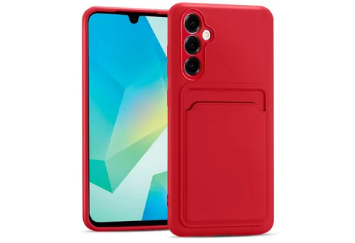 CoolGadget Handyhülle Card Case Handy Tasche für Samsung Galaxy A16 5G 6,7 Zoll, Silikon Slim Schutzhülle mit Kartenfach für Samsung A16 5G Hülle