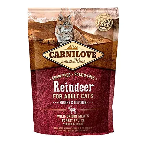 Carnilove for Adult Cats Energy & Outdoor Reindeer 400 g