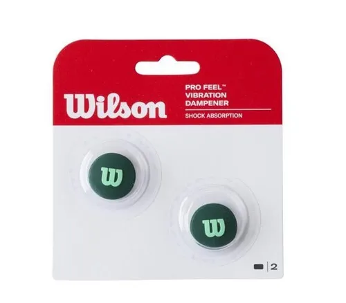 Wilson Pro Feel Blade Vibrationsdämpfer 2er Pack grün in grün von Wilson