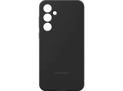 Galaxy A55 Silicone Case - Schwarze Silikon-Handyhülle, robust und stylish für optimalen Schutz des Galaxy A55