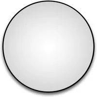 Badspiegel mit LED Beleuchtung – Rund 100 cm - Eleganter runder Badezimmerspiegel mit integrierter LED-Beleuchtung für eine optimale Ausleuchtung in jedem Raum.