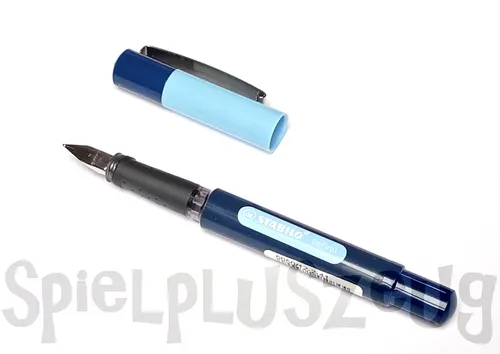 STABILO beFab! Füllhalter DUOCOLORS hellblau/blau Feder M 5050/12-2-41 Füller