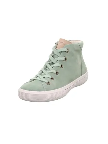 Legero Damen Fresh Sneaker Mint 7200 - Bequem und stylisch - Damen-Sneaker aus superweichem Leder, mit seitlichem Reißverschluss und austauschbarer Innensohle für höchsten Komfort. Ideal für den Alltag!