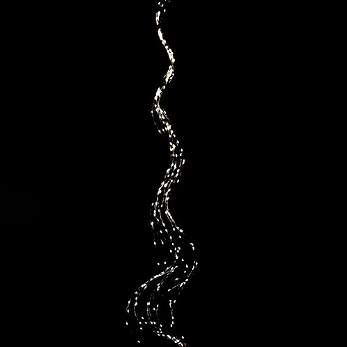 200'er LED Lichterdraht mit silberfarbenem Kabel in silber von Inda-Exclusiv