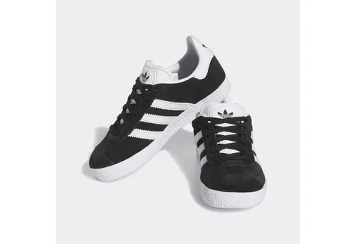 adidas Originals GAZELLE Sneaker schwarz 34 EU - Sneaker für Damen in Größe 34, sportlicher Stil mit OrthoLite® Dämpfung für optimalen Komfort beim Laufen. Fällt klein aus, bitte eine Größe größer bestellen.