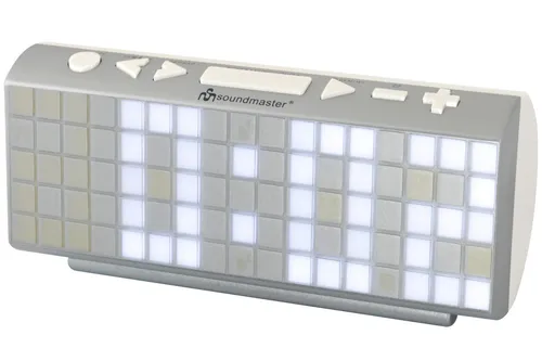 Soundmaster UR200WE - radios (Clock, LCD, FM, AC, Battery, CR2032)