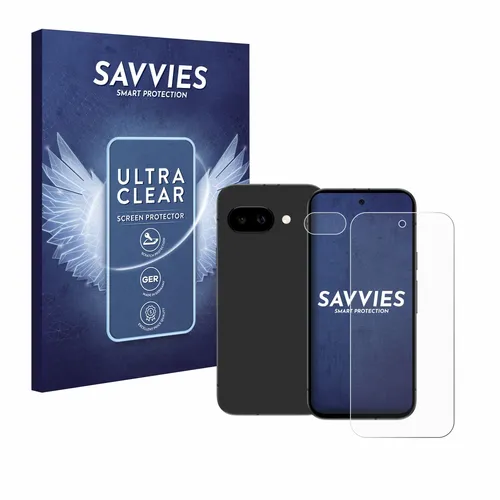 18x Schutzfolie für Google Pixel 9a (Display+Kamera) Display Schutz Folie