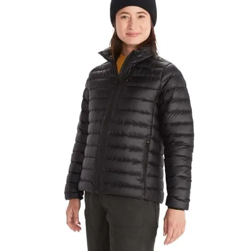 Marmot Wm's Highlander Jacket black (001) XS - Daunen Skijacken für Damen, winddicht und mit 700er Daunenfüllung für optimale Wärme und Schutz bei Outdoor-Aktivitäten.