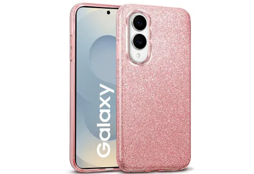 CoolGadget Handyhülle Glitzer Glamour Hülle für Samsung Galaxy S25 Edge 6,7 Zoll, Slim Case mit Glossy Effect Schutzhülle für Samsung S25 Edge Hülle