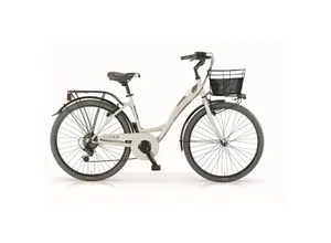 MBM Citybike Agorà 26 Zoll Creme - Stilvolles Citybike - Fahrräder - Das MBM Citybike Agorà bietet eine 6-Gang Kettenschaltung für zügige Fahrten in der City und besticht durch sein elegantes Design.