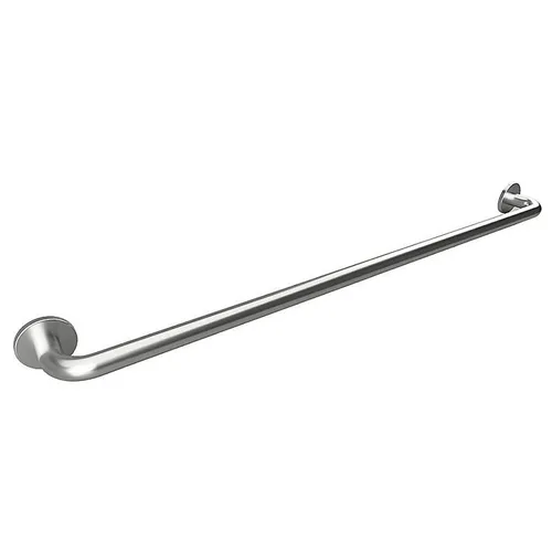 BELP Haltegriff Edelstahl gebürstet mit Abdeckung - Robuster Haltegriff für Bad & WC, aus gebürstetem Edelstahl, ideal zur Unterstützung und Sicherheit, tragfähig bis 120 kg.