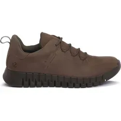 Ecco 52522402559 Schnürschuh braun 42 EU - Sportlicher Sneaker in Größe 42, aus hochwertigem Nubukleder, ideal für den Alltag mit bequemem Tragekomfort und robuster Gummisohle.