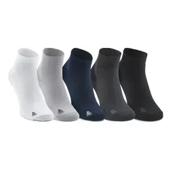 Ladeheid Socken Unisex 5 Pack Socken aus Baumwolle LASS0002 bunt|grau|schwarz 36-37