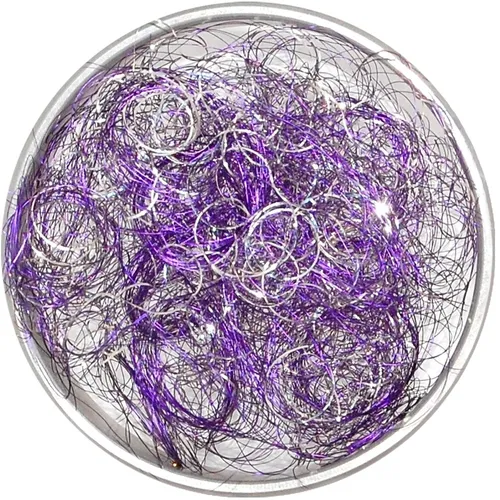 Engelshaar violett-silber 50gr.