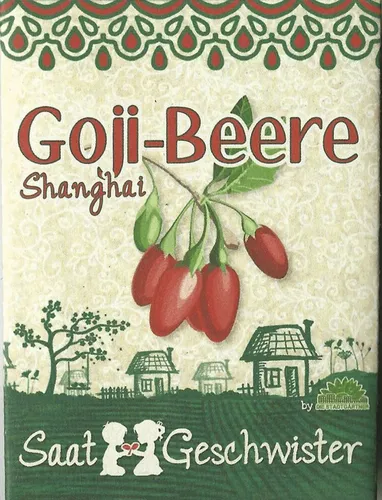 Die Stadtgärtner Blumensamen Die Stadtgärtner Goji-Beere-Saatgut, Vitaminbombe aus Fernost, Sa