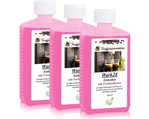 Wark24 Wark24 Flüssig Entkalker 1L für Kaffeevollautomat Siemens, Phillips (3 Entkalker