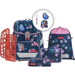 Step by Step Schulranzen-Set 2IN1 Plus Mermaid Delia - 6-teilig, ergonomischer Tornister mit Reflektoren, höhenverstellbar und wandelbar zum Rucksack für jedes Abenteuer