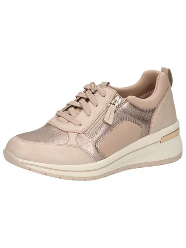 Beige Damen Sneaker – Modern und Bequem - Sneaker für Damen in beige, ausgestattet mit hochwertiger Verarbeitung und flexibler Sohle für optimalen Tragekomfort im Alltag. Vielseitig kombinierbar für jeden Anlass.
