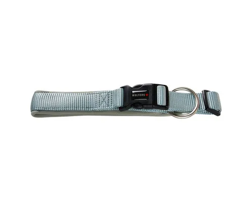 Wolters Hunde-Halsband Professional Comfort in Salbei Grün - Extra breites und waschbares Hundehalsband in salbei grün. Mit dicker Polsterung für hohen Tragekomfort und stabilen Schnellverschlüssen für einfaches An- und Ablegen. Perfekte Passform dank stufenloser Verstellmöglichkeit.