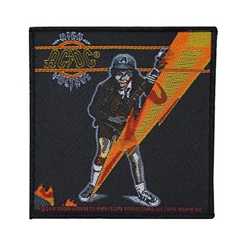 AC/DC ACDC - Patch Aufnäher - High Voltage Album 10x10cm