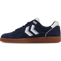 Hummel HB Team Indoor Retro Sneaker Schuhe Sportschuhe blau/weiß 225342-1009, Schuhgröße:45 EU - Schwarz - 45