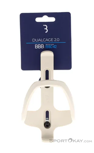 BBB DualCage 2.0 composite Flaschenhalter-Beige-One Size