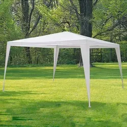 Papillon Abnehmbare Pergola Weiß 3x3 Meter