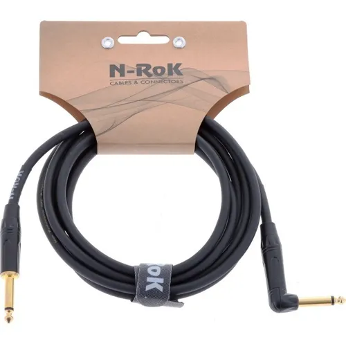 N-RoK Premium Kabel Klinkenkabel 3m 90° | Neu