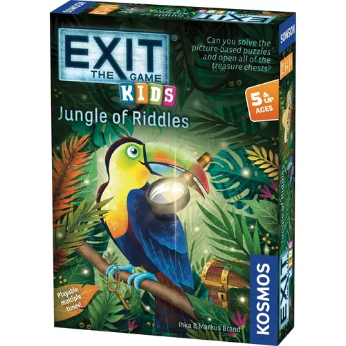 EXIT: The Game - Kids - Jungle of Riddles Brainteasers Kinderaktivität Koo
