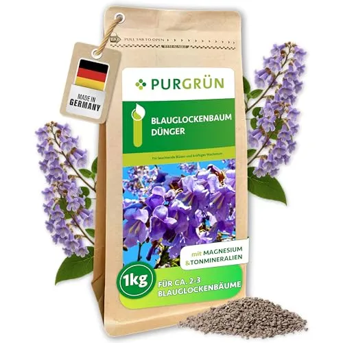 Purgrün Blauglockenbaum Dünger, NPK 5+4+6 von Purgrün