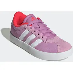 adidas Unisex Kinder VL Court 3.0 Schuhe - Sneaker mit Obermaterial aus Wildleder, dämpfender Zwischensohle und umweltfreundlichem Recycling-Anteil von mindestens 20% – ideal für aktive Kinder!