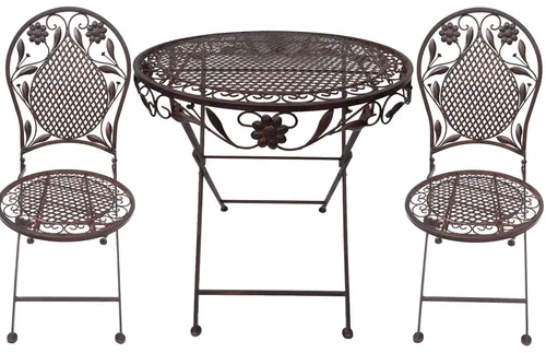 3tlg. Terrassen Gartenset