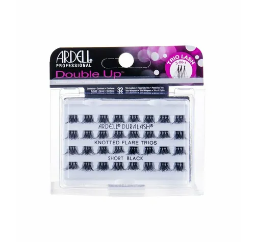 ARDELL Einzelwimpern Double Up Knotted Trio Lash 32 Ks Trsove Rasy 3v1
