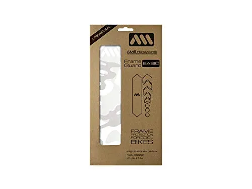 Rahmenschutz Basic gegen starke Schläge – Schützt Ihr Fahrrad vor Kratzern und Beulen, Weiß/Camo
