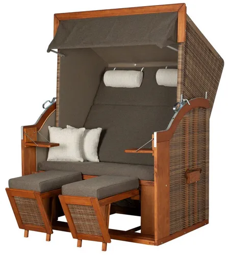 bene living Strandkorb Tinnum Pinie von bene living