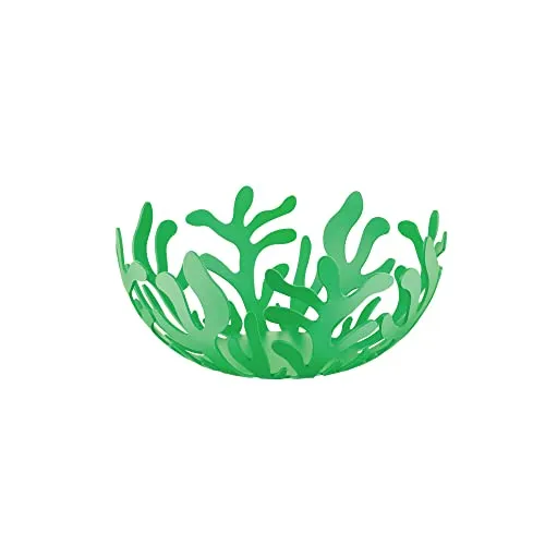 Mediterraneo Obstschale 21 cm grün - Schalen & Schüsseln, aus grün lackiertem Stahl mit einzigartiger Struktur, bringt frischen Wind in Ihre Räume und ist das perfekte Geschenk für Designliebhaber.