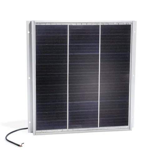 esotec Solarmodul Seraphim Solarpanel 20 Wp 18,3 V mono - 360 x 355 x 25 mm 130106